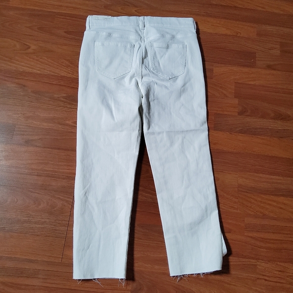 Liverpool GIA Glider The Crop Pull-On Jeans in Optic White Size Petite 6/28 New - Picture 6 of 12